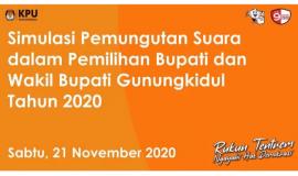 SIMULASI PEMUNGUTAN SUARA PILKADA 2020