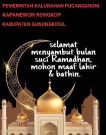 SELAMAT MENJALANKAN IBADAH PUASA RAMADHAN 1442 H/ 2021 M