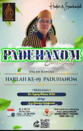 HARLAH KE 19 TAHUN PADUHANOM