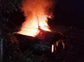 RUMAH WARGA BUNGMANIS DAN SEISINYA LULUH LANTAH AKIBAT AMUKAN SIJAGO MERAH