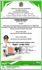 INFORMASI LIBUR NASIONAL DAN CUTI BERSAMA TAHUN 2025