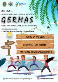 KALURAHAN PUCANGANOM AKAN MENGGELAR SENAM GERMAS 