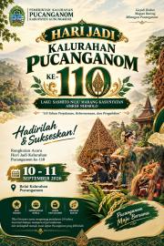 KALURAHAN PUCANGANOM MEMASUKI USIA KE 110 TAHUN